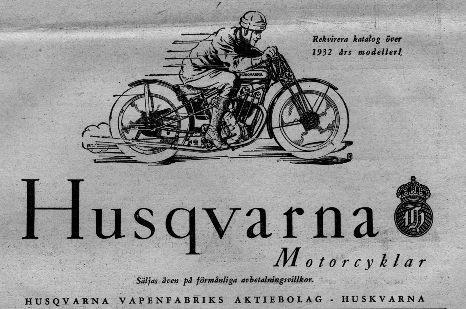 Message from Husqvarna